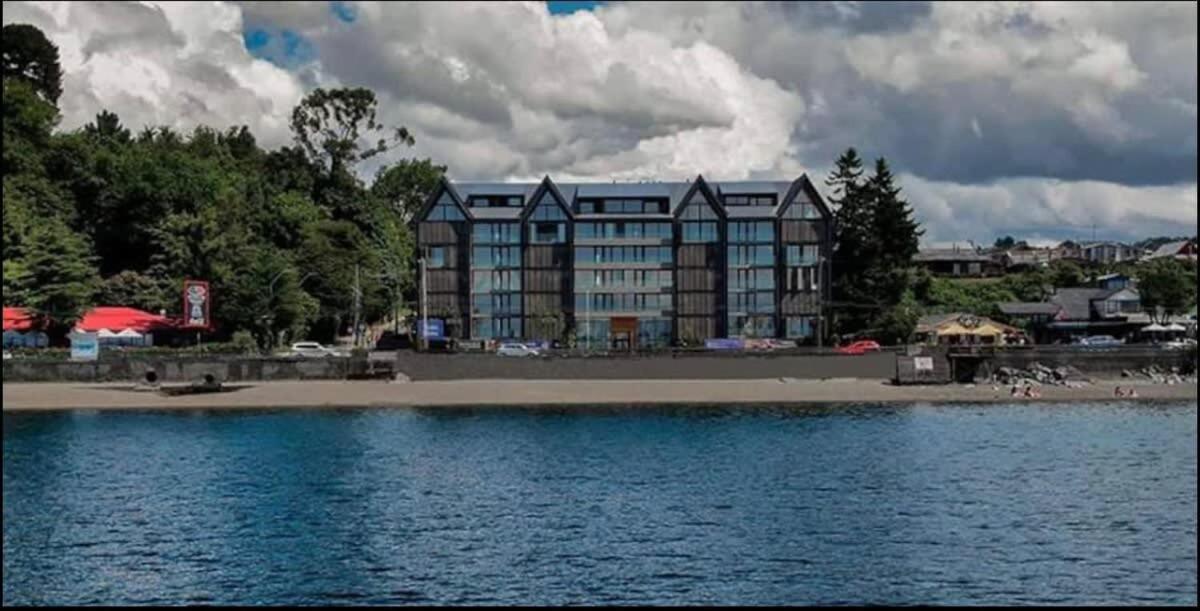 Hom I Precioso Y Acogedor Depto 1d1b Con Parking Y Piscina Temperada Puerto Varas