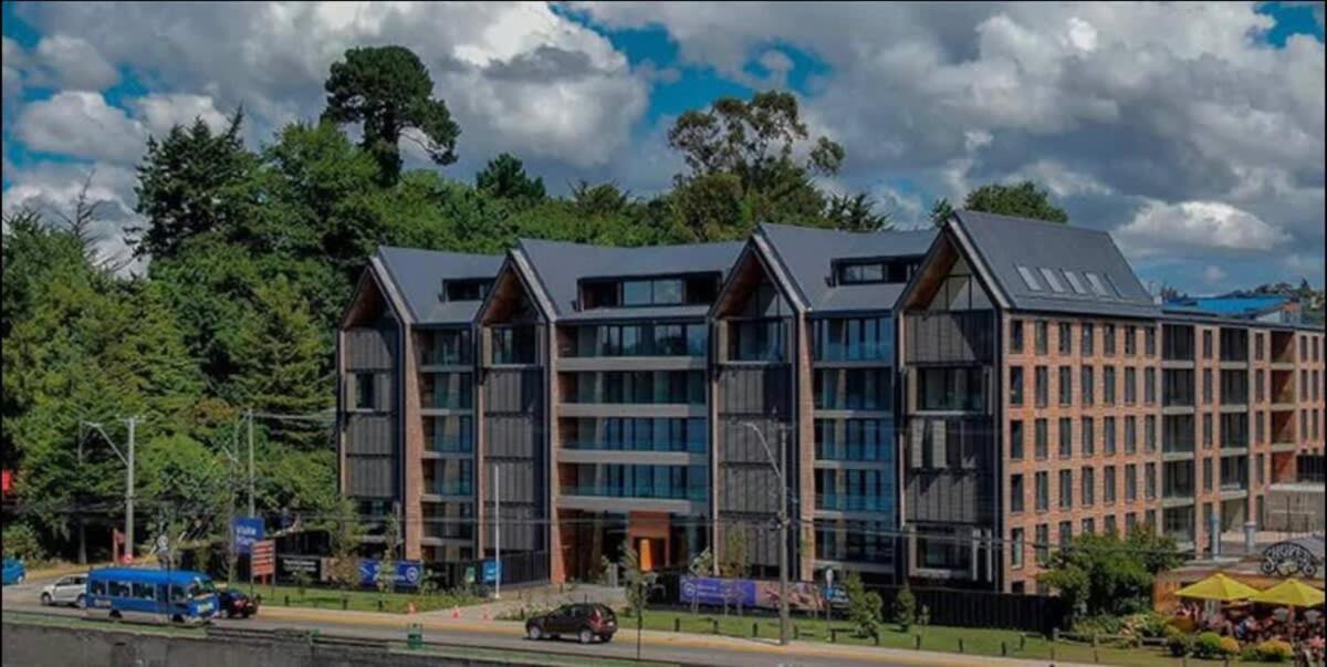 Hom I Precioso Y Acogedor Depto 1d1b Con Parking Y Piscina Temperada Apartamento Puerto Varas